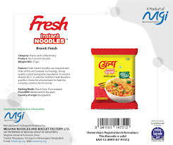 Fresh Instant Noodles 37gm